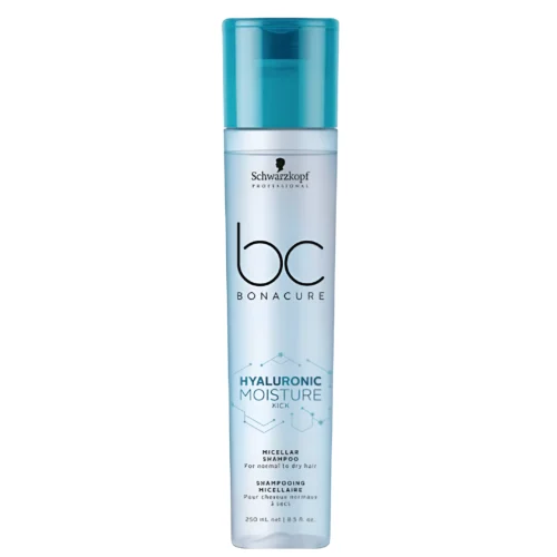 Shampoo Schwarzkopf BC Micelar Hidratante Sin Siliconas 250ml – Hidratación profunda sin residuos de siliconas.
