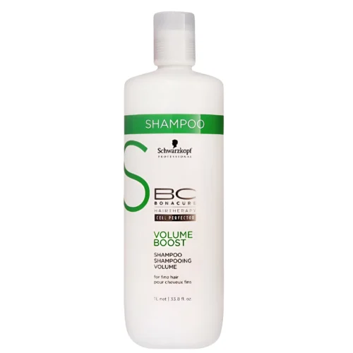Shampoo Schwarzkopf BC Voluminizador 1L – Shampoo que aporta volumen y densidad al cabello fino.