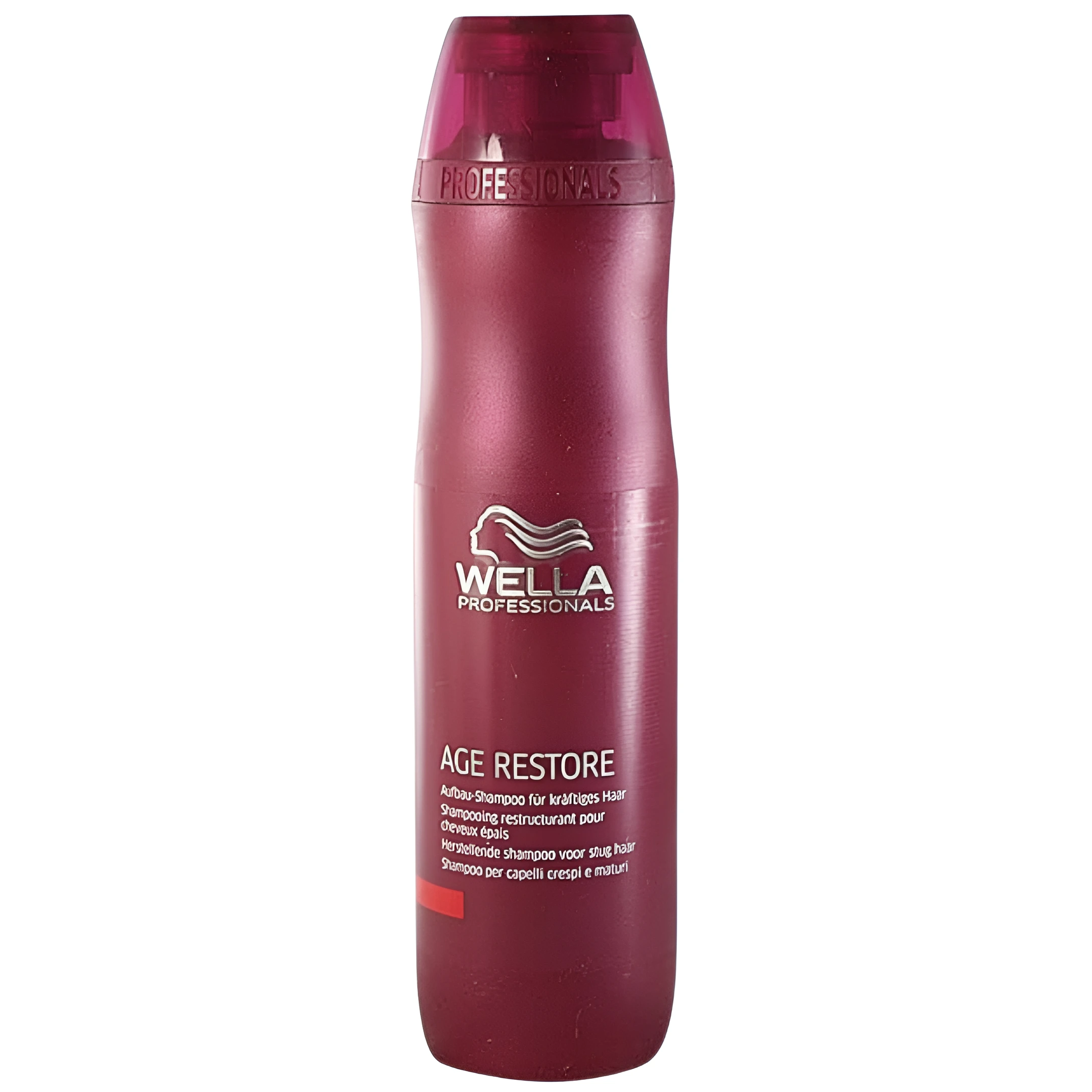 Shampoo Wella Age Restore 250ml – Restauración profunda para cabello grueso y seco