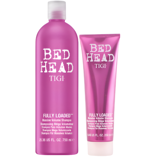 Shampoo TIGI Bed Head 250ml / 750ml – Aumenta el volumen del cabello fino, dándole cuerpo y grosor.